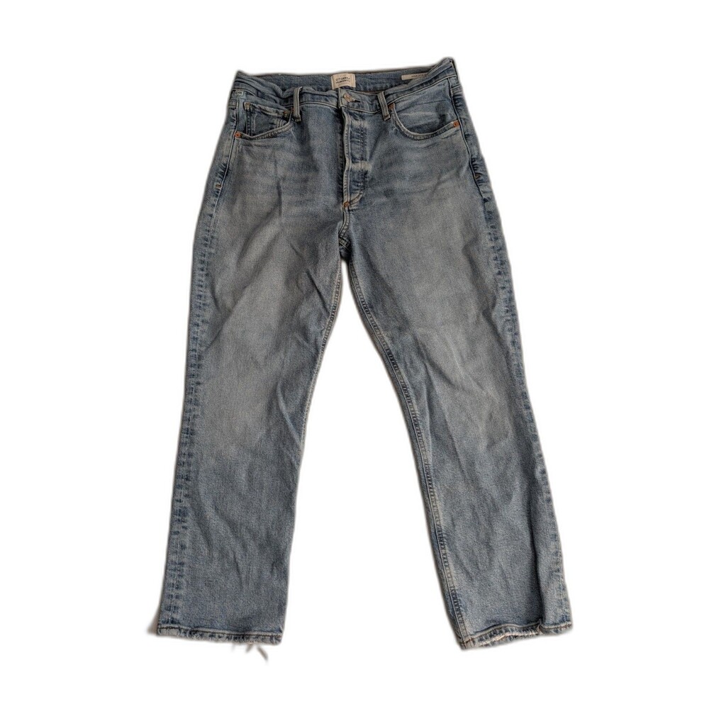 Citizens Of Humanity Women's Size 30 Charlotte Crop High Rise Straight Leg Jeans